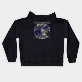 My Christian Time Zone, Earth Kids Hoodie